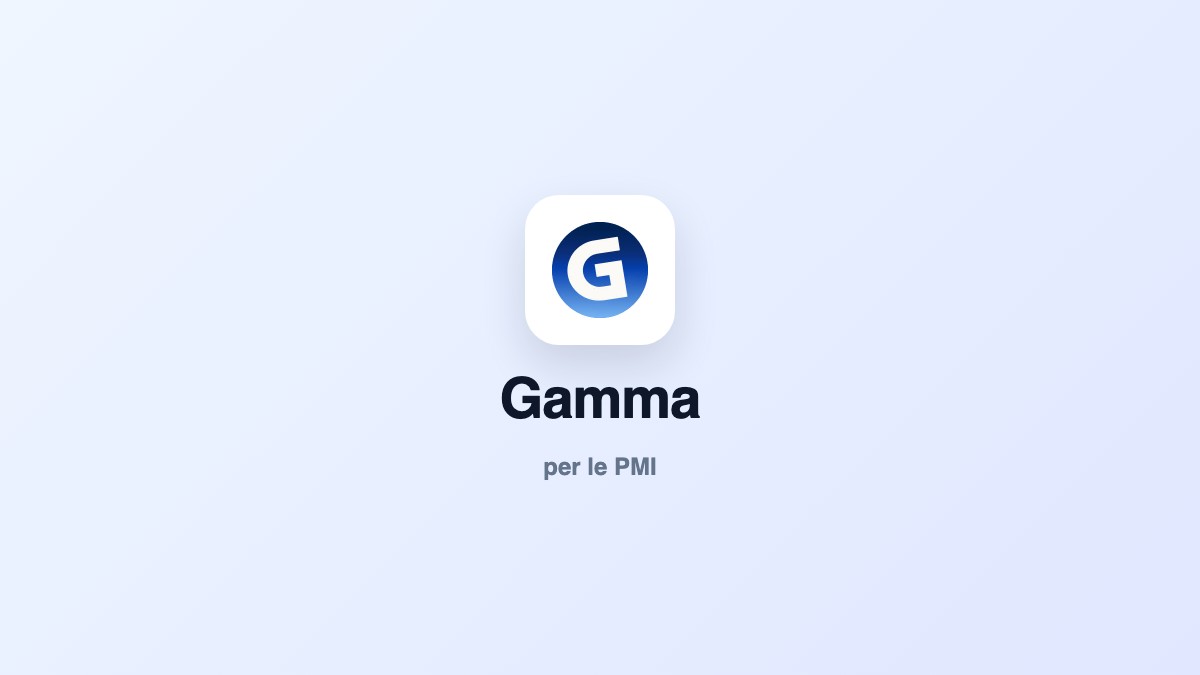 Gamma app cos'è: presentazioni pronte partendo da un testo